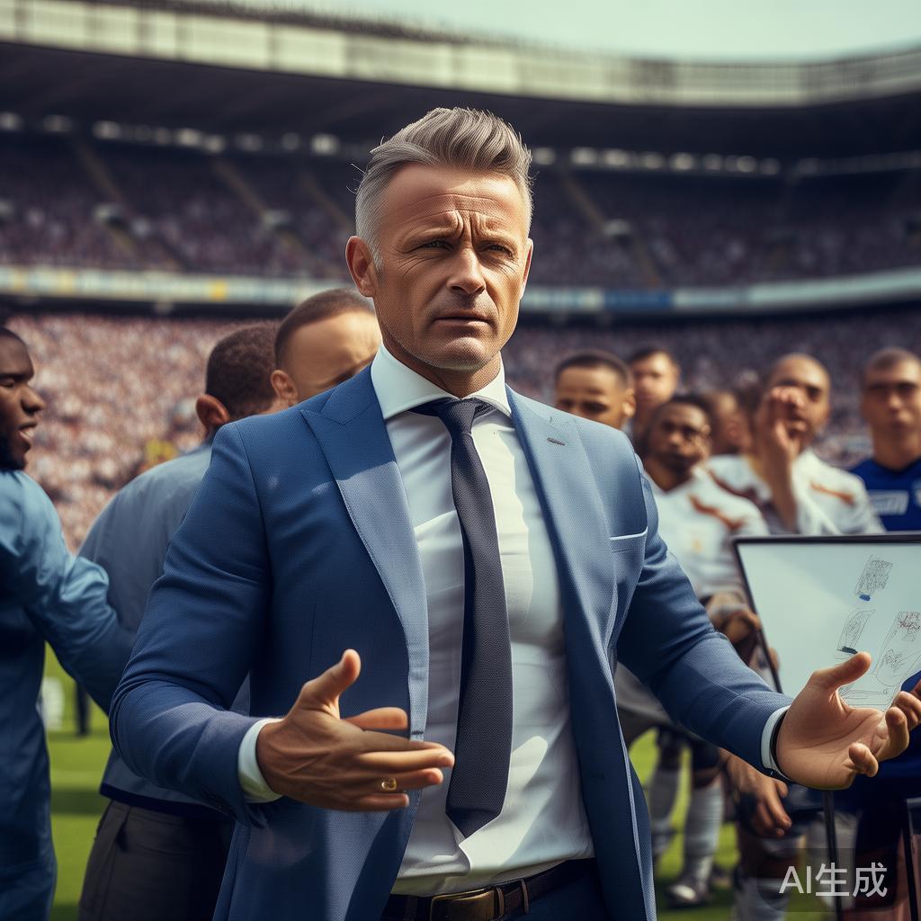 他在担任某国际著名足球俱乐部管理层期间，展示出卓越